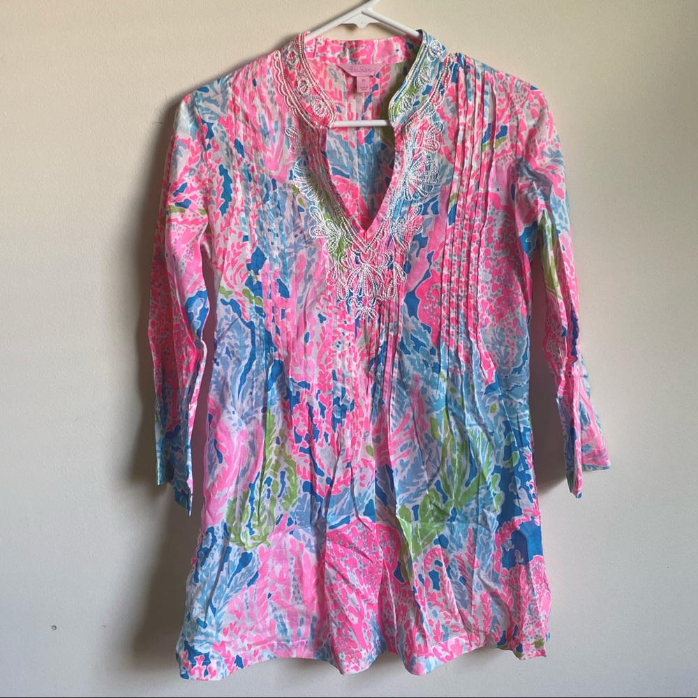 Lilly Pulitzer Sarasota Tunic in Let’s Cha Cha